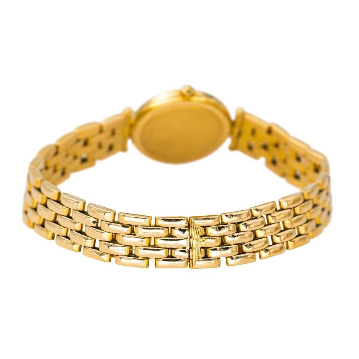 Montre LONGINES "La Grande Classique" en or jaune, quartz et diamants - Castafiore