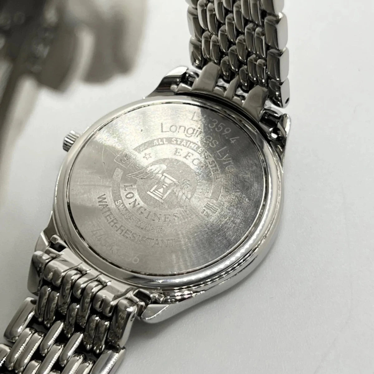 Montre LONGINES "Lyre" en acier inoxydable - Castafiore