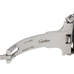 Montre Mécanique CARTIER "Pasha 2113" en acier et cuir - Castafiore