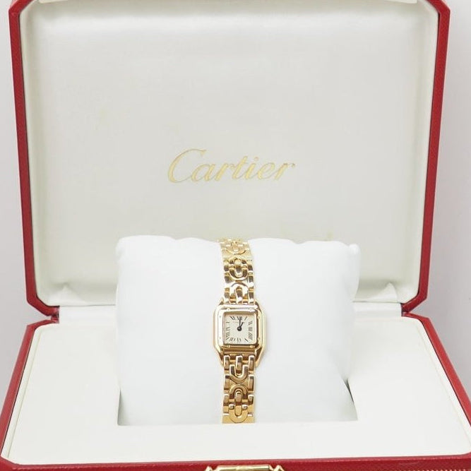 Montre Mini Panthère de Cartier en or jaune - Castafiore