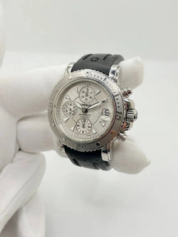 Montre MONBLANC "Sport Chronograph" en acier inoxydable et caoutchouc - Castafiore