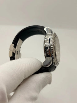 Montre MONBLANC "Sport Chronograph" en acier inoxydable et caoutchouc - Castafiore