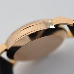 Montre OMEGA "Calibre 321 Tri - Compax" en or rose et cuir - Castafiore