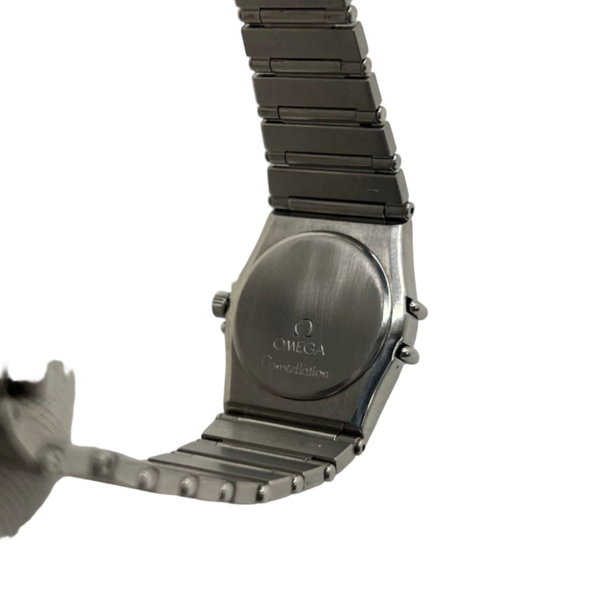 Montre OMEGA "Constellation" en acier et quartz - Castafiore