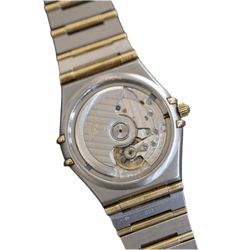 Montre OMEGA "Constellation" en or jaune, acier et automatique - Castafiore