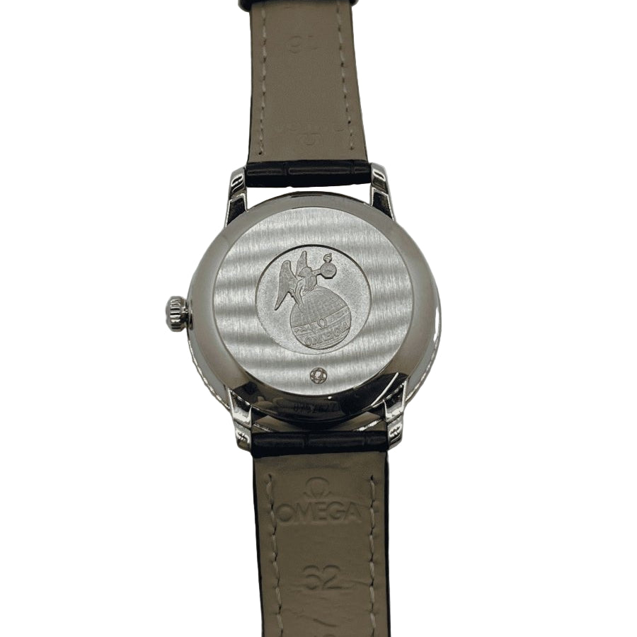 Montre OMEGA De Ville Prestige en acier et diamants - Castafiore