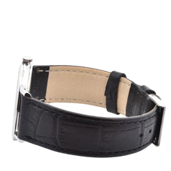 Montre OMEGA en acier et cuir - Castafiore