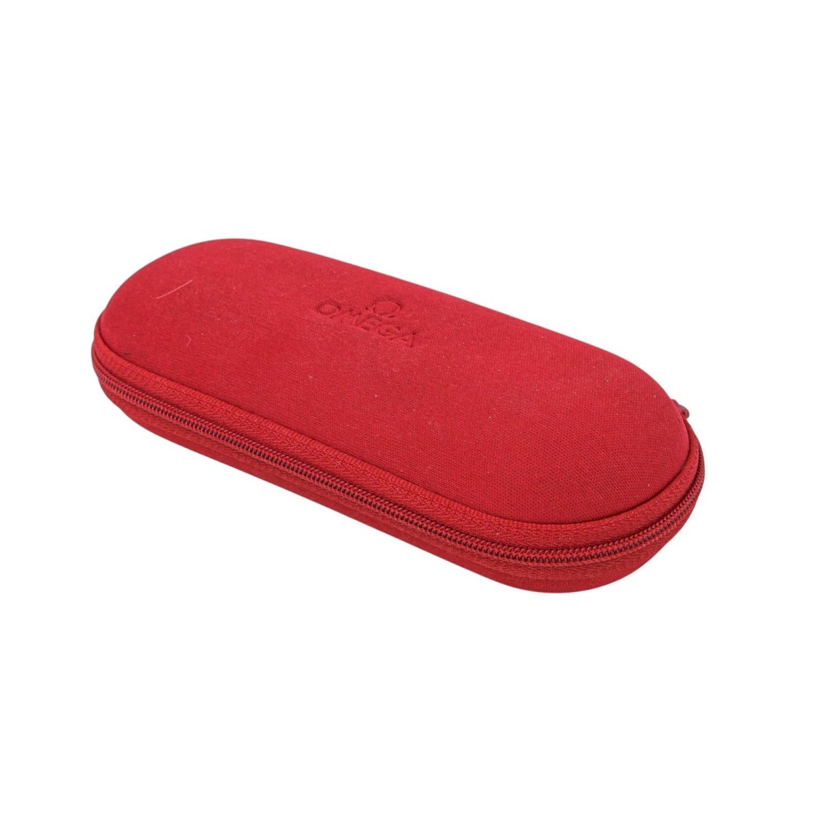 Montre OMEGA en or blanc, acier, cuir et diamant - Castafiore