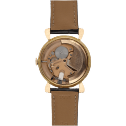 Montre OMEGA en or jaune et cuir - Castafiore