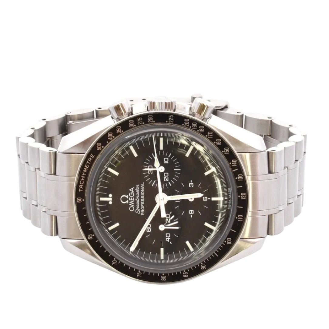 Montre OMEGA "Speedmaster" en acier - Castafiore