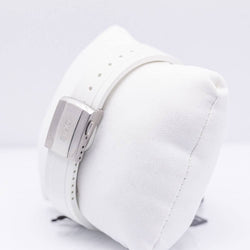 Montre ORIS AQUIS DATE Caoutchouc blanc - Castafiore