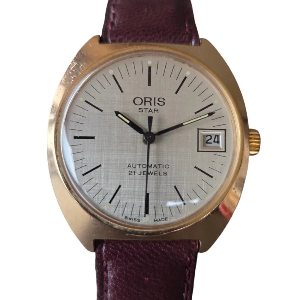 Montre Oris star Automatic vintage Années 1970 - Castafiore
