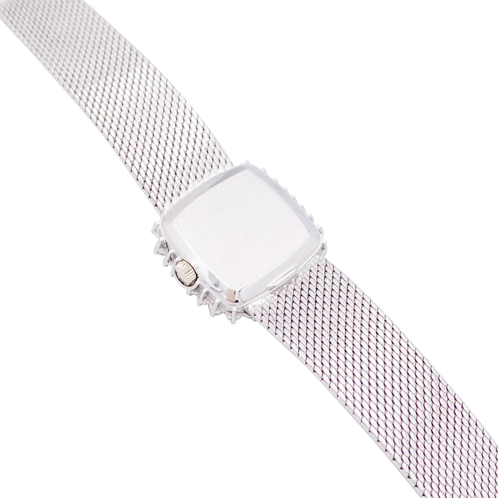 Montre PATEK PHILIPPE en or blanc, diamants - Castafiore