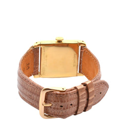 Montre PATEK PHILIPPE "Trust Joyero" en or jaune et cuir - Castafiore