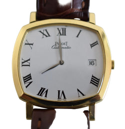 Montre PIAGET Coussin automatique en or jaune - Castafiore