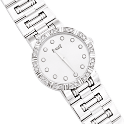 Montre PIAGET "Dancer" en or blanc et diamants - Castafiore