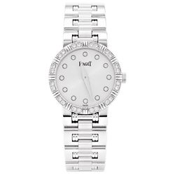 Montre PIAGET "Dancer" en or blanc et diamants - Castafiore