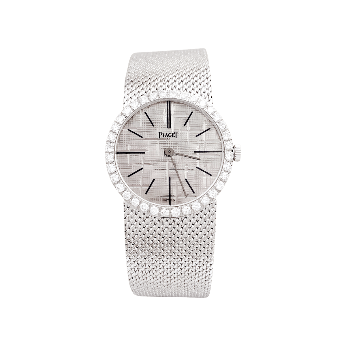 Montre PIAGET en or blanc et diamants - Castafiore