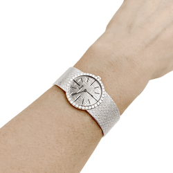 Montre PIAGET en or blanc et diamants - Castafiore