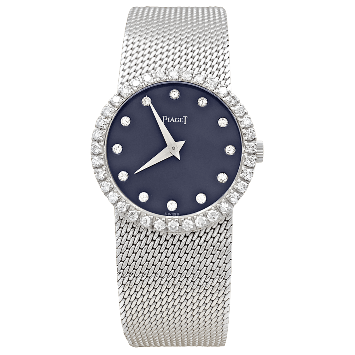Montre PIAGET en or blanc et diamants - Castafiore