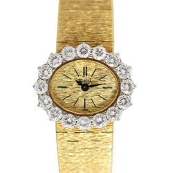 Montre PIAGET en or jaune et diamants - Castafiore