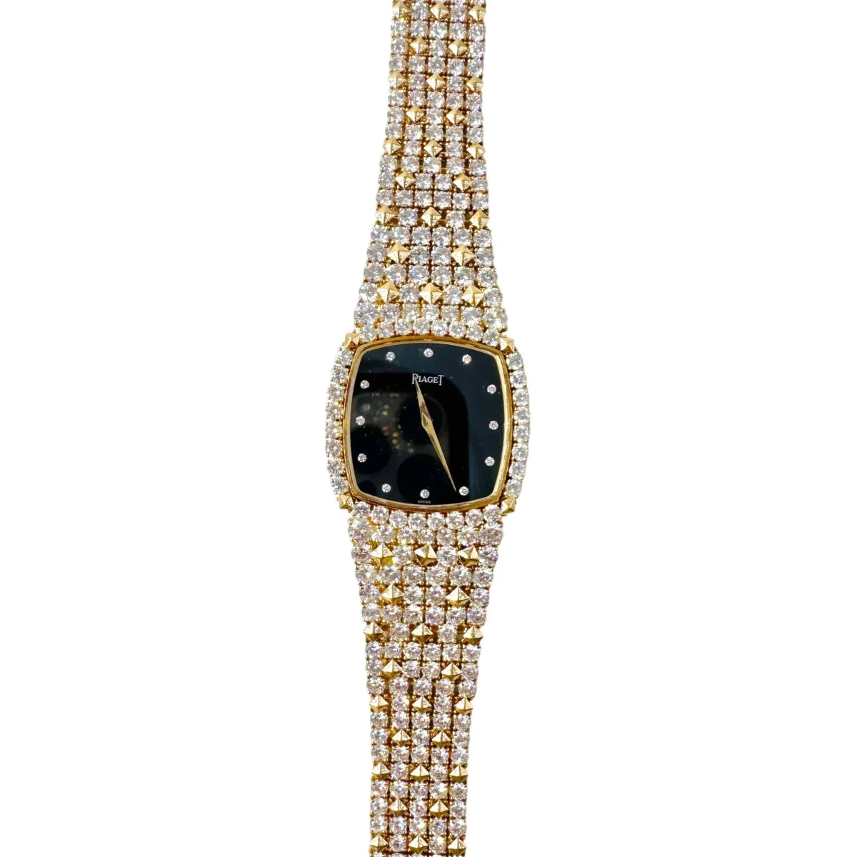 Montre PIAGET en or jaune et diamants - Castafiore