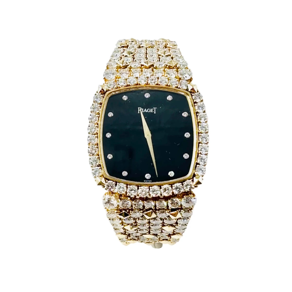 Montre PIAGET en or jaune et diamants - Castafiore