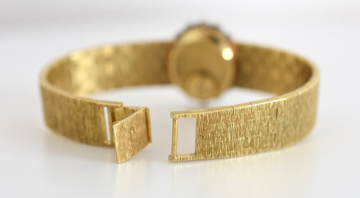 Montre PIAGET en or jaune et diamants - Castafiore