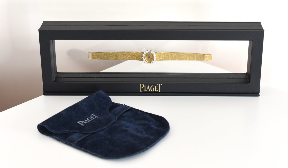 Montre PIAGET en or jaune et diamants - Castafiore