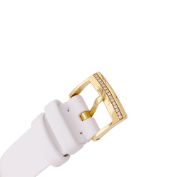 Montre PIAGET "Gala LimeLight" en or jaune, cuir et diamants - Castafiore