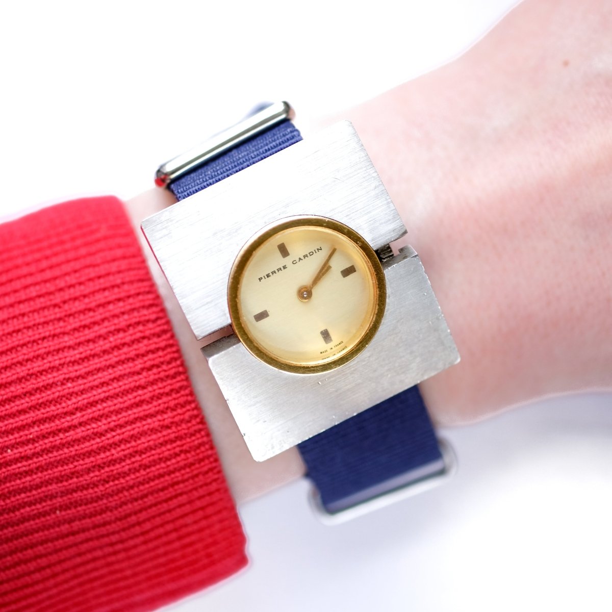 Montre PIERRE CARDIN x JAEGER "Espace" en métal - Castafiore