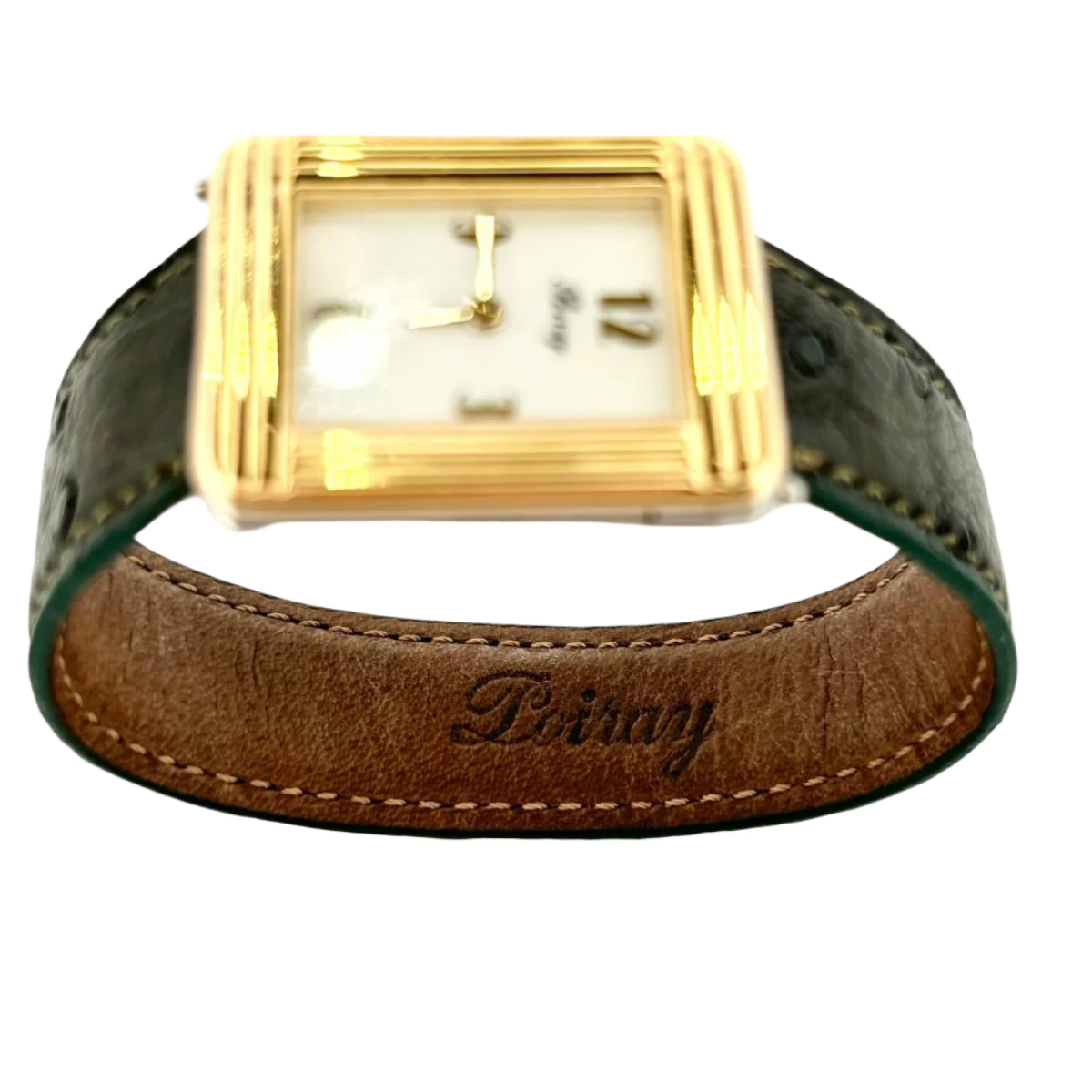 Montre POIRAY en or jaune et acier - Castafiore