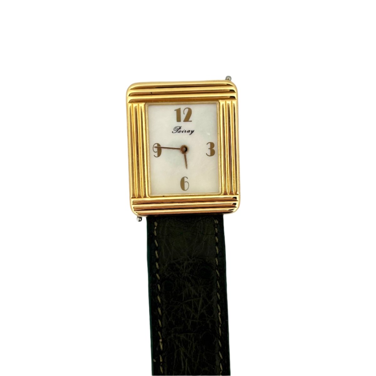 Montre POIRAY en or jaune et acier - Castafiore