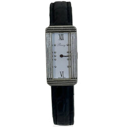 Montre POIRAY "Ma Première" en acier et cuir - Castafiore