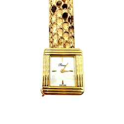Montre POIRAY, "Ma première" en or jaune et nacre - Castafiore