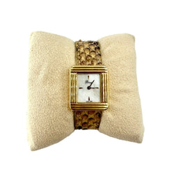 Montre POIRAY, "Ma première" en or jaune et nacre - Castafiore