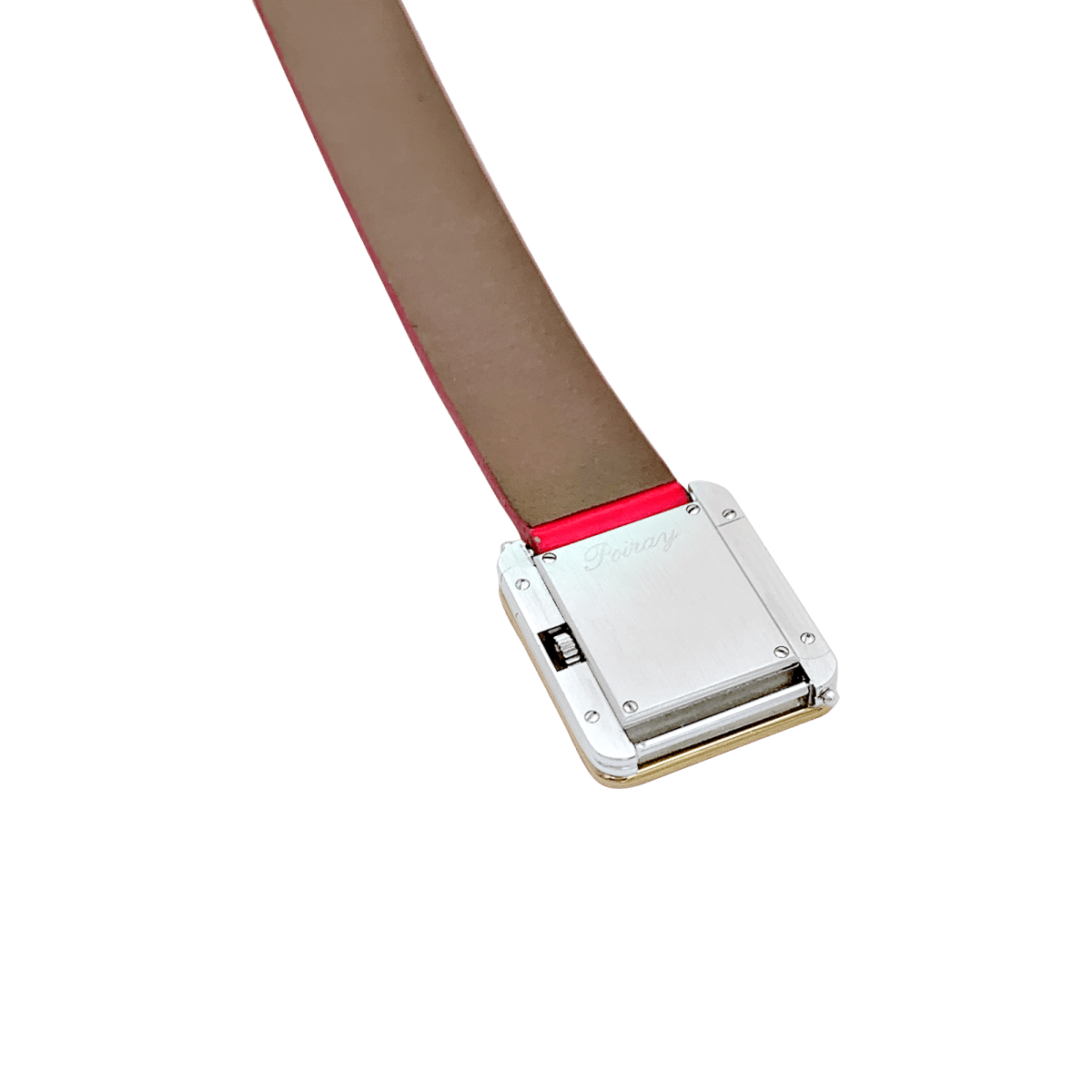 Montre POIRAY, "Ma Première", plaqué or, acier. - Castafiore