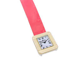 Montre POIRAY, "Ma Première", plaqué or, acier. - Castafiore