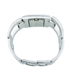 Montre POIRAY "Time 3" en acier, nacre et quartz - Castafiore