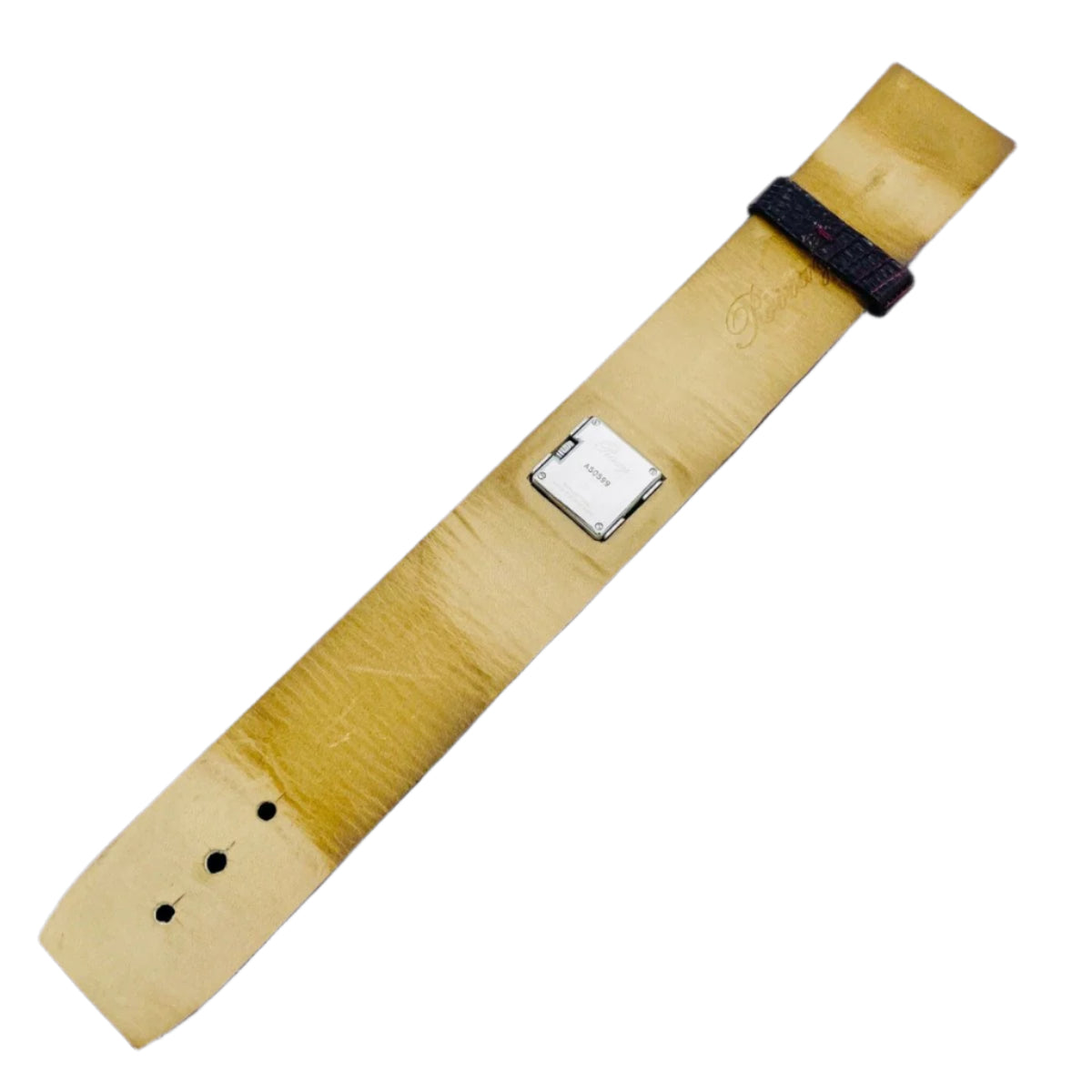 Montre POIRAY "Time 3" en acier, nacre et quartz - Castafiore