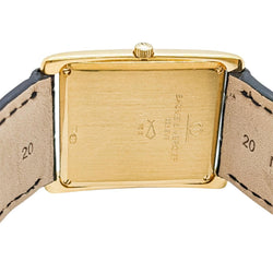 Montre Quartz BAUME ET MERCIER en or et cuir - Castafiore