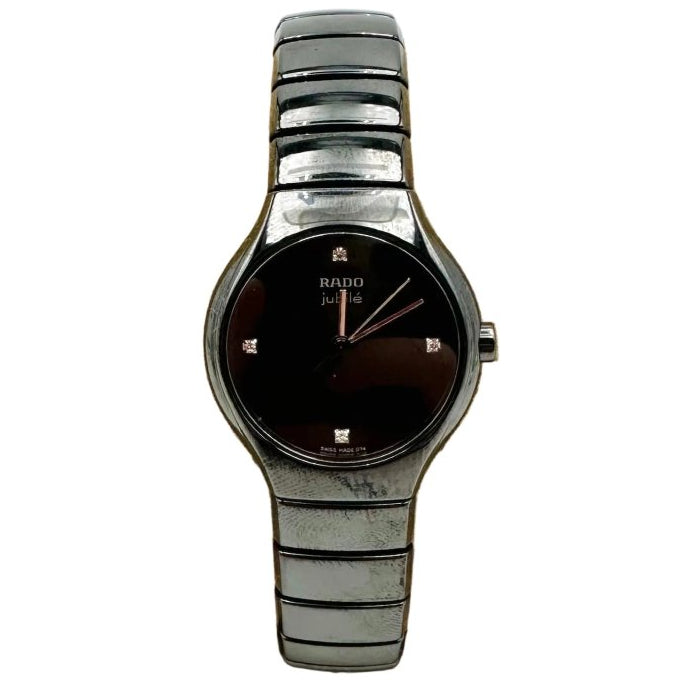 Montre RADO "Jubilé" en céramique noire et diamants - Castafiore