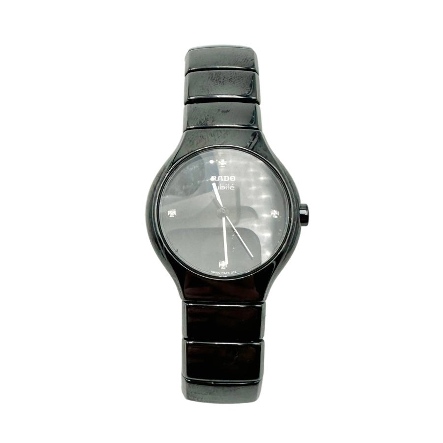 Montre RADO "Jubilé" en céramique noire et diamants - Castafiore