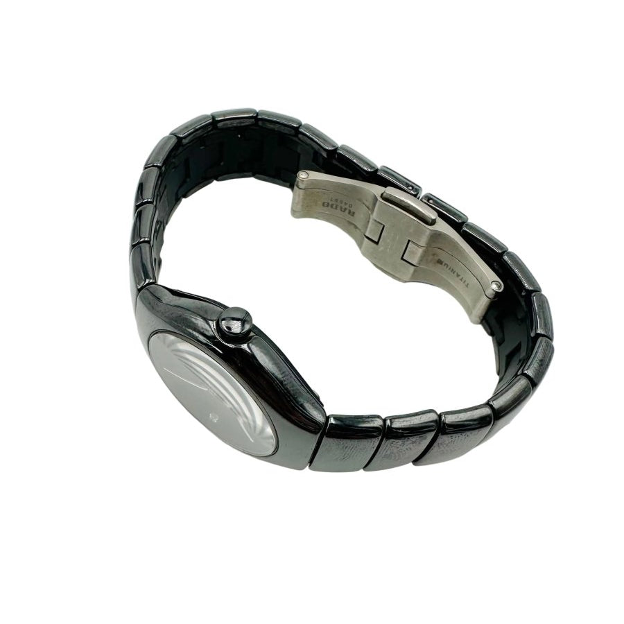 Montre RADO "Jubilé" en céramique noire et diamants - Castafiore