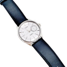 Montre Rolex, "Cellini Date", or blanc et cuir - Castafiore