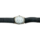 Montre ROLEX "Cellini" en or blanc et bracelet cuir - Castafiore