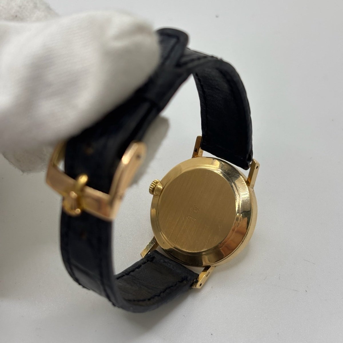 Montre ROLEX "Cellini" en or jaune, acier et cuir - Castafiore