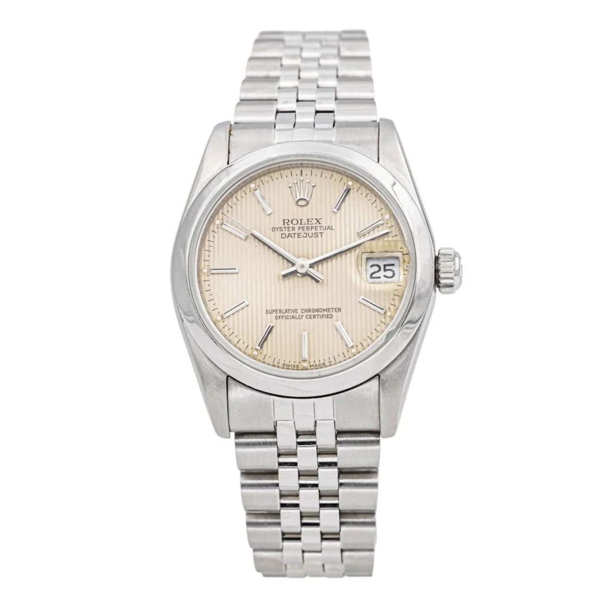 Montre ROLEX "Datejust 68240" en acier - Castafiore