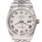 Montre ROLEX "Datejust" en acier - Castafiore