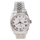 Montre ROLEX "Datejust" en acier - Castafiore